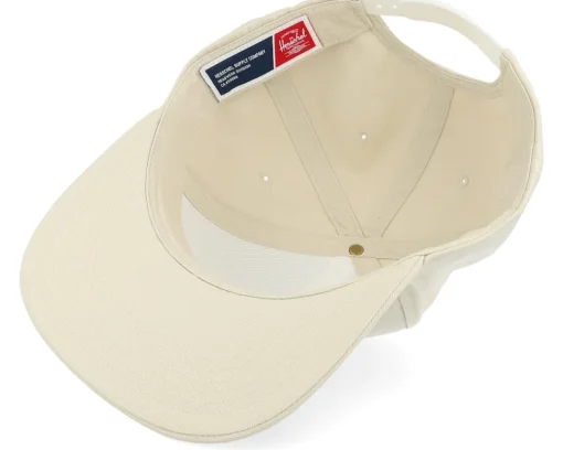 Snapback-Herschel Whaler 6 Panel Cap Moonbeam Snapback -