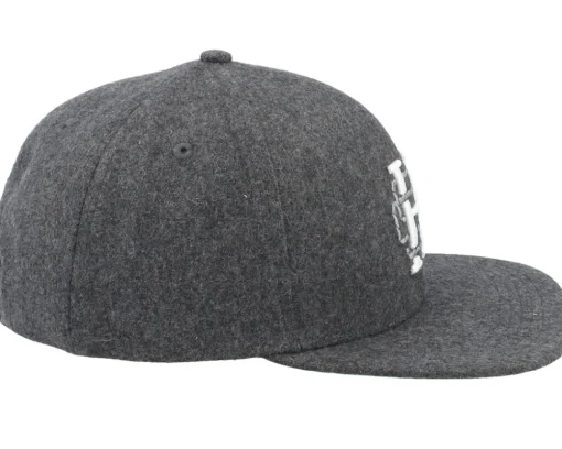 Snapback-Herschel Whaler Classic 6 Panel Hsc Crest Heather Black Snapback -