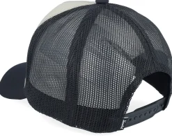 Trucker-Herschel Whaler Tall Mesh Shop Cap Black/Abbey Stone A-Frame Trucker -