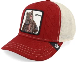 Trucker-Goorin Bros. What It Is, Snug Lyfe A-Frame Trucker - Red
