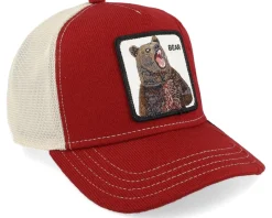 Trucker-Goorin Bros. What It Is, Snug Lyfe A-Frame Trucker - Red