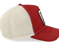 Trucker-Goorin Bros. What It Is, Snug Lyfe A-Frame Trucker - Red