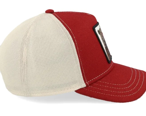 Trucker-Goorin Bros. What It Is, Snug Lyfe A-Frame Trucker - Red