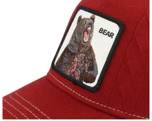 Trucker-Goorin Bros. What It Is, Snug Lyfe A-Frame Trucker - Red
