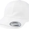 Dad Cap-Yupoong White Dad Cap -