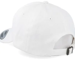 Dad Cap-Yupoong White Dad Cap -