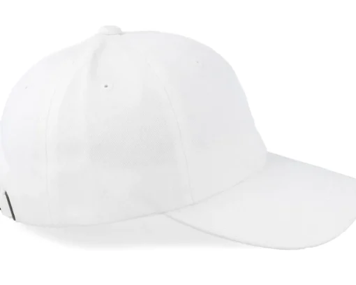 Dad Cap-Yupoong White Dad Cap -