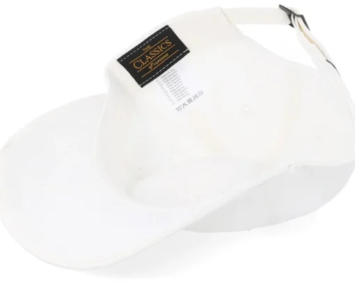Dad Cap-Yupoong White Dad Cap -