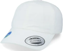 Sale Yupoong White Ecowash Dad Cap -