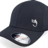 Flexfit-Skillfish White Fish Hook Logo Flexfit - Black