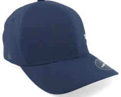 Flexfit-Skillfish White Fish Hook Logo Delta Fit Navy Flexfit - Blue