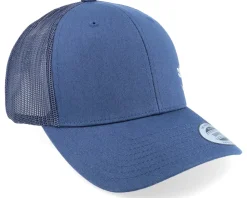 Trucker-Skillfish White Fish Hook Logo Navy Trucker - Blue