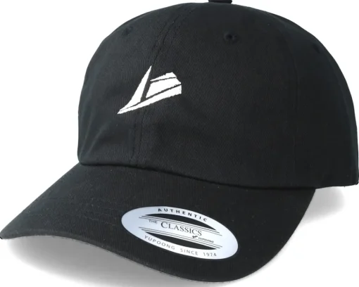 Adjustable-Sneakers White Logo Black Dad Cap Adjustable -
