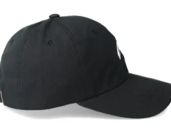 Adjustable-Sneakers White Logo Black Dad Cap Adjustable -