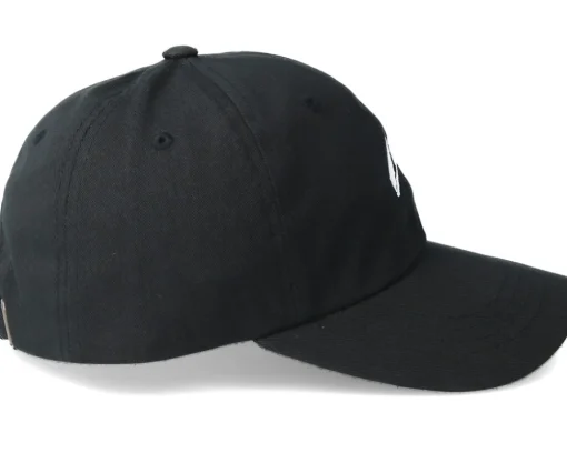 Adjustable-Sneakers White Logo Black Dad Cap Adjustable -