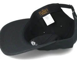 Adjustable-Sneakers White Logo Black Dad Cap Adjustable -