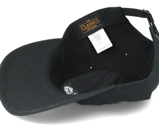 Adjustable-Sneakers White Logo Black Dad Cap Adjustable -