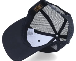 Trucker-Origami White Paper Wolf Black Trucker -