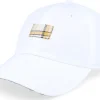 Dad Cap-Equip White Quilted Dad Cap -