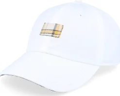 Dad Cap-Equip White Quilted Dad Cap -
