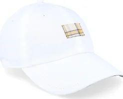 Dad Cap-Equip White Quilted Dad Cap -
