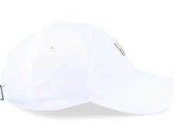 Dad Cap-Equip White Quilted Dad Cap -