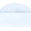 Short Beanies-Beechfield White Short Blank Beanie -