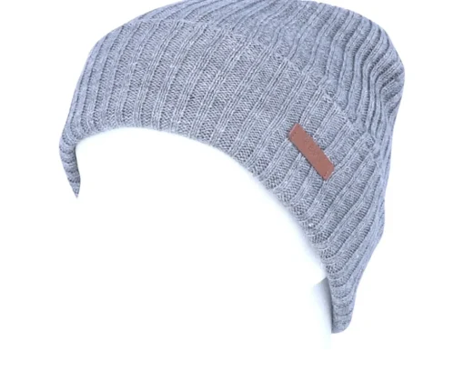 Cuff Beanies-Barts Wilbert Turnup Heather Grey Cuff -