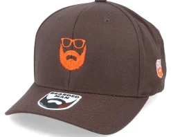 Adjustable-Bearded Man Wild Beard Movember Brown 110 Adjustable -
