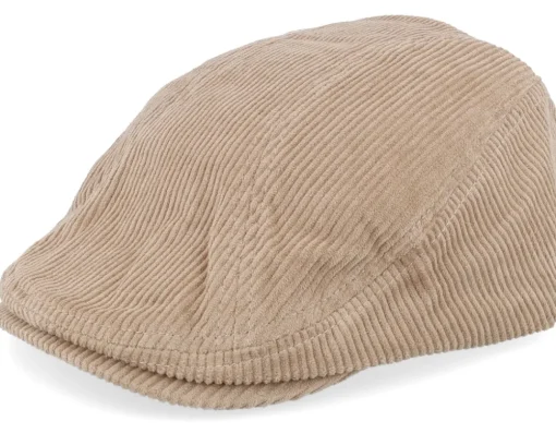 New Upfront Wild Corduroy Sixpence Navy Flat Cap - Blue