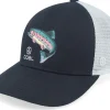 Outdoor-Coal Wilds Rainbow Low Black/White Trucker -