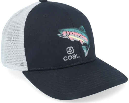 Outdoor-Coal Wilds Rainbow Low Black/White Trucker -