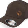 Flexfit-Wild Spirit Windrose Mountain Brown Patch Brown Flexfit -