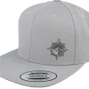 Sale Wild Spirit Windrose Mountain Grey Patch Silver Snapback -