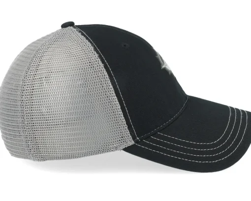 Trucker-Wild Spirit Windrose Mountain Grey Patch Black/Charcoal -