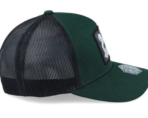 Trucker-Critiql Hit Wizard Box Patch Dark /Black/Pink Trucker - Green