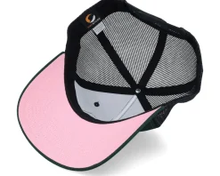 Trucker-Critiql Hit Wizard Box Patch Dark /Black/Pink Trucker - Green