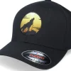 Flexfit-Wild Spirit Wolf Howl Black Flexfit -