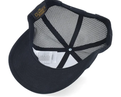 Best Wild Spirit Wolf Paw Shield Patch Retro Black Trucker -