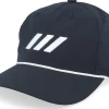 Adjustable-Adidas Women 5 Panel Rope Black Adjustable -