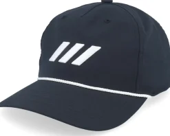 Adjustable-Adidas Women 5 Panel Rope Black Adjustable -
