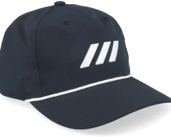 Adjustable-Adidas Women 5 Panel Rope Black Adjustable -