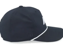 Adjustable-Adidas Women 5 Panel Rope Black Adjustable -