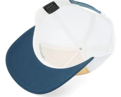 Trucker-Fox Women Elevated Foam Orange/White/Navy Trucker Hat -