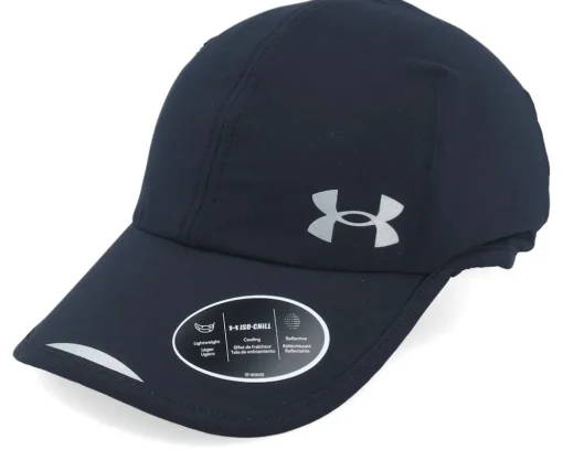 Outlet Under Armour Women Isochill Launch Run Black Dad Cap -