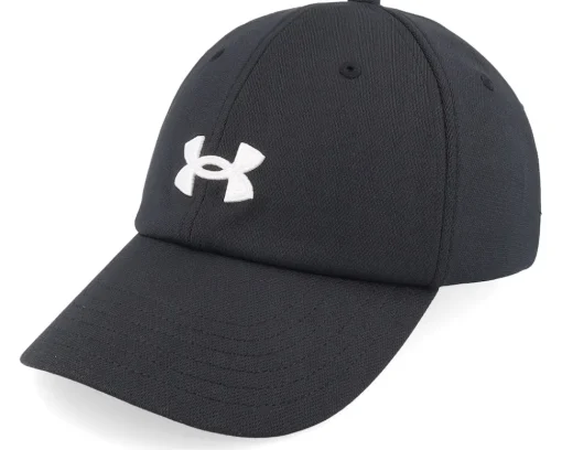 Dad Cap-Under Armour Womens Blitzing Black Dad Cap -