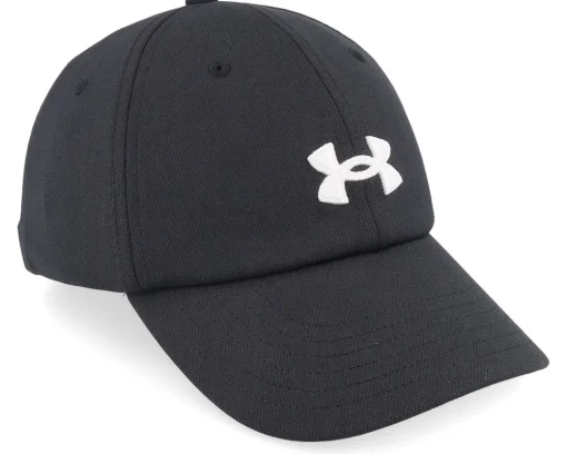 Dad Cap-Under Armour Womens Blitzing Black Dad Cap -