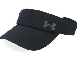Golf-Under Armour Women's Iso-chill Launch Black Visor -
