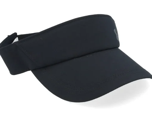 Golf-Under Armour Women's Iso-chill Launch Black Visor -