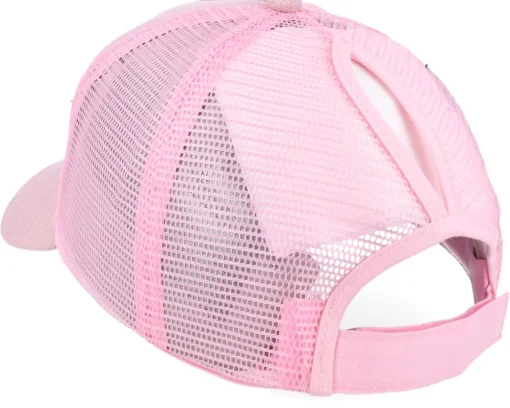 Trucker-Unicorns Womens Ponytail I Love Sparkle Babypink Trucker -